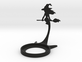 Halloween Witch in Black Natural Versatile Plastic