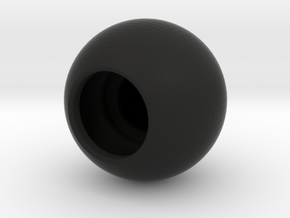 Kugel für Landegestell aus 14mm CFK Rohr in Black Natural Versatile Plastic