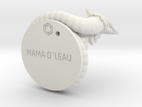 MAMA_D ' LEAU_69.12mm in White Natural Versatile Plastic