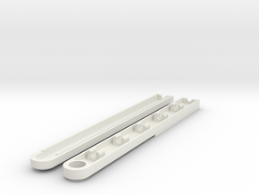PZM Arm 4in v1.1 in White Natural Versatile Plastic