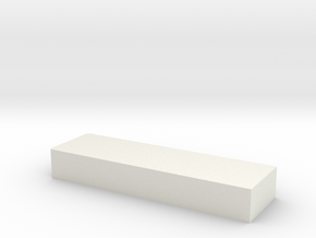 Pencil case with coffin in White Natural Versatile Plastic: 1:13
