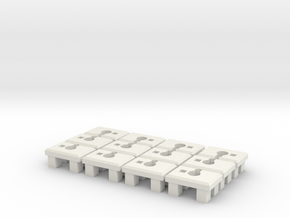 Concrete base for a signal in White Premium Versatile Plastic