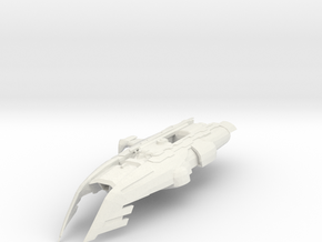 Destroyer II in White Natural Versatile Plastic