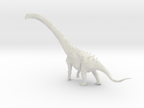 1:35 Magyarosaurus in White Natural Versatile Plastic
