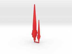 Headrobots Master Sword in Red Processed Versatile Plastic: Medium