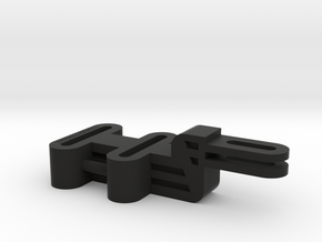 Dual Adjustable Arm for GoPro in Black Natural Versatile Plastic