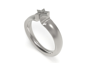 MAG.DA RING - SIZE 8 in Polished Silver