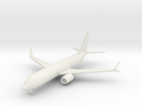 1:400 Boeing 737 Max 9 in White Natural Versatile Plastic