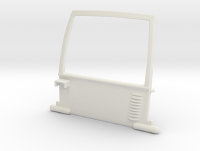 V01 Ecto pro rear door in White Natural Versatile Plastic