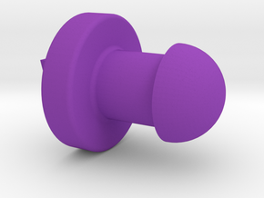 ECAP FLEX PIN in Purple Processed Versatile Plastic