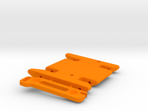un-Stuck 3G Skid w/Hulkster Spacer in Orange Processed Versatile Plastic