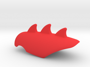 Carta BodyArmor - Cat form for use on Guenhwyvar  in Red Processed Versatile Plastic