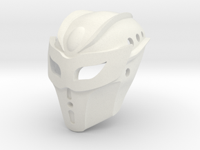 Kanohi Ekore, Mask of Intangibility (Toa Tuyet) in White Natural Versatile Plastic