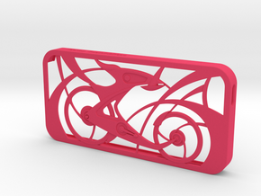 Innovative Bicycle iPhone5/5s Case in Pink Processed Versatile Plastic