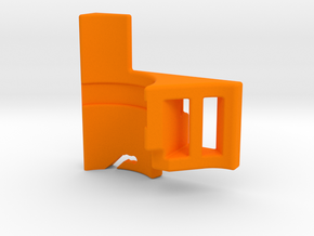 Electronics Mount For Dynamite Tazer Twin in Orange Processed Versatile Plastic