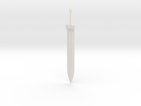 X4 Full SwordV2_Body 19 (2) in White Natural Versatile Plastic
