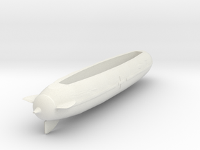 AeroMaric ADM Grounded Basic Model 1:500 in White Natural Versatile Plastic