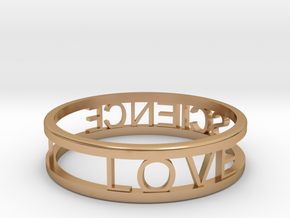 I love science ring in Polished Bronze: 5.5 / 50.25