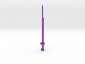 LEGO Minifig Fencing Sword (Battle Creator Gear) in Purple Processed Versatile Plastic