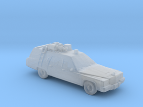  1984 Ghostbuster Ecto-1C 1:160 scale in Tan Fine Detail Plastic