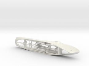 MI 250 Kit Hull Top in White Natural Versatile Plastic