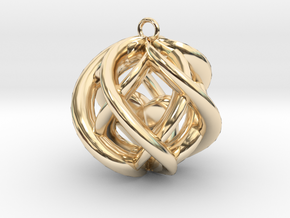 this heart, trapped in your grace in 14k Gold Plated Brass