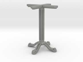 1:12 Bistro Table Base in Gray PA12