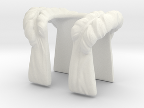 Dragonball Gogeta/ Gotenks Vest in White Natural Versatile Plastic