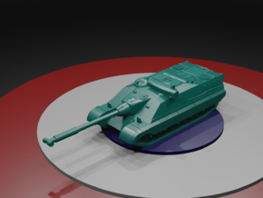 1/144 AMX 50 Foch 155 (AC SA58 Modèle 1) in Tan Fine Detail Plastic