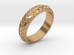 Raging Fire Ring in Polished Bronze: 8 / 56.75