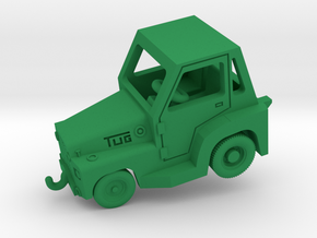 TUG MR Aircraft Tow Tractor  in Green Processed Versatile Plastic: 1:100