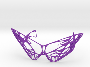 Butterfly  Hiding glasses in Purple Processed Versatile Plastic
