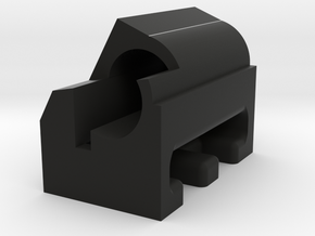 Technics hinge block in Black Natural Versatile Plastic