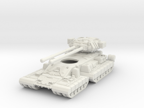 MG144-SV015	T-160 Tsar Orlov Super Heavy Tank in White Natural Versatile Plastic
