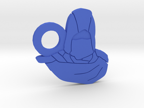 Garret Charm in Blue Processed Versatile Plastic