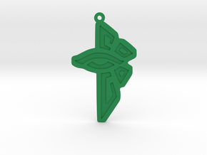 Ingress Enlightened 4.5in. Ornament in Green Processed Versatile Plastic: d00