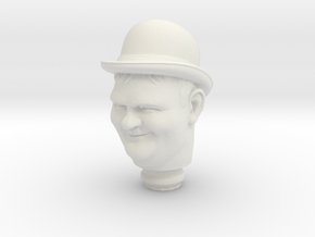 Mego Laurel & Hardy Oliver Hardy 1:9 Scale Head in White Natural Versatile Plastic