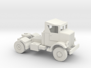 1/87 Autocar tractor US Army in White Natural Versatile Plastic