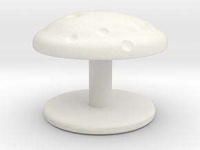 Mushroom Tree 1 in White Natural Versatile Plastic