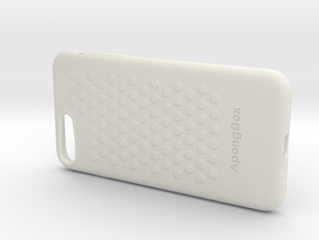 Iphone 7 Plus Case in White Natural Versatile Plastic