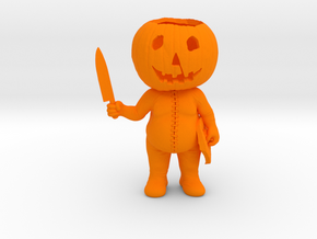 Pumpkin Boy in Orange Processed Versatile Plastic