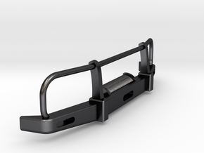 Bullbar for 4WD like Toyota Hilux 1:10 Scale in Polished and Bronzed Black Steel
