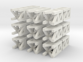 Long Modular Structures in White Natural Versatile Plastic