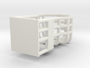 Rollcage Design 4 in White Natural Versatile Plastic: 1:32