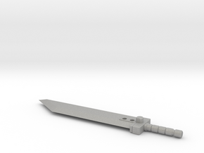 TF Weapon Buster Sword for Deluxe Class (PS1) in Aluminum