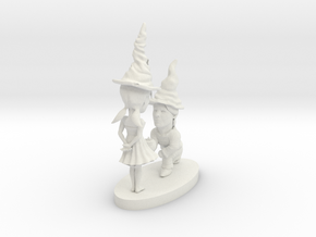 gnome couple in White Natural Versatile Plastic
