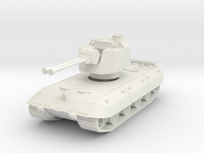 Flakpanzer E-100 55mm 1/87 in White Natural Versatile Plastic