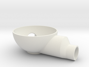 New Minimanhole base (A) in White Natural Versatile Plastic