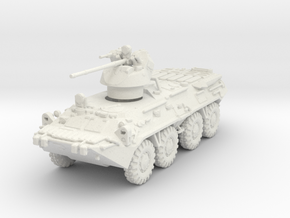 BTR-80A (late) 1/100 in White Natural Versatile Plastic