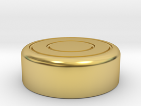 Capsule Ring (Cap) in Polished Brass